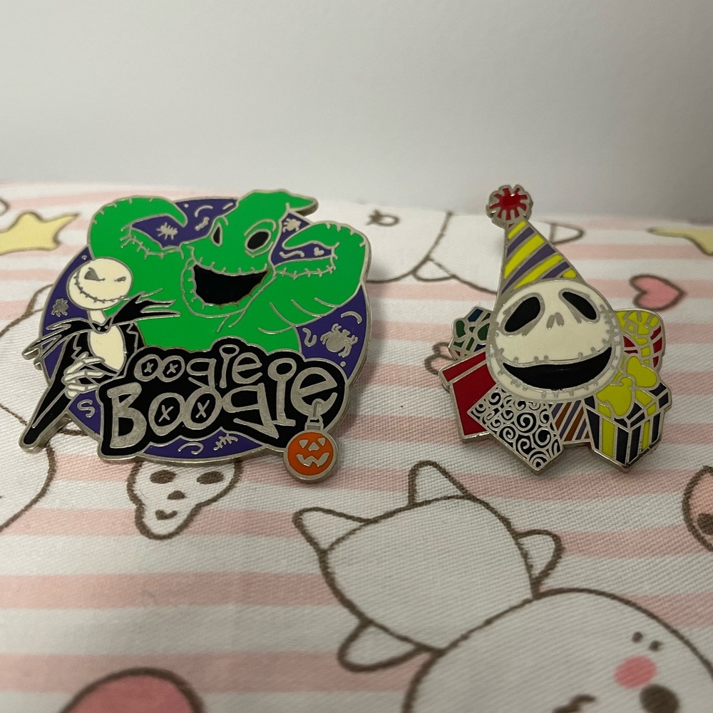 Nightmare Before Christmas Disney World Jack Oogie Boogie Halloween Pins 2008